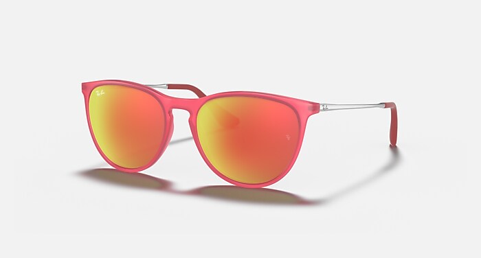 ERIKA KIDS Sunglasses in Fuchsia Fluo and Brown/Orange - RB9060S