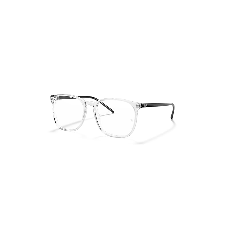 Ray-Ban Eyeglasses   Optics - Black Frame Clear Lenses Polarized 54-18, RB5387
