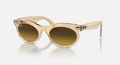 WAYFARER OVAL CHANGE サングラス フォトクロミック ウェーブグレー と