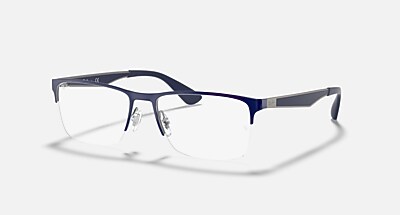 RB6335 OPTICS ポラライズド（偏光） メガネ ガンメタル と クリア (56
