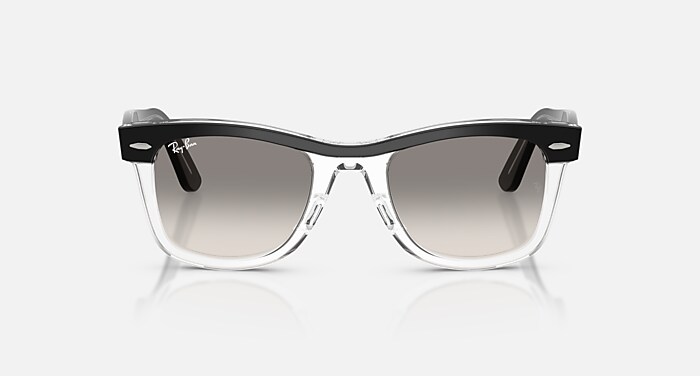 rayban レイバン WAYFARER STREET NEAT 新色 新製品 WAYFARER STREET NEAT Sunglasses in Black On Transparent and Clear