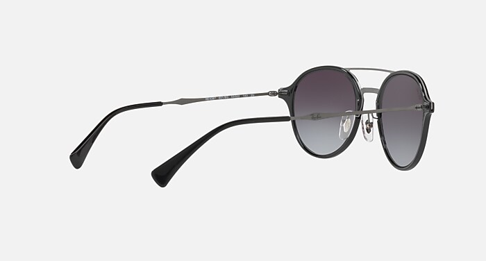 RB4287 Sunglasses in Black and Grey Gradient (55-22) - RB4287