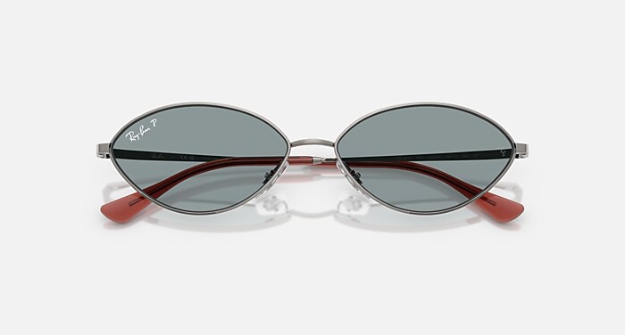KAI BIO-BASED Polarized Sunglasses in Gunmetal and Azure Polarized