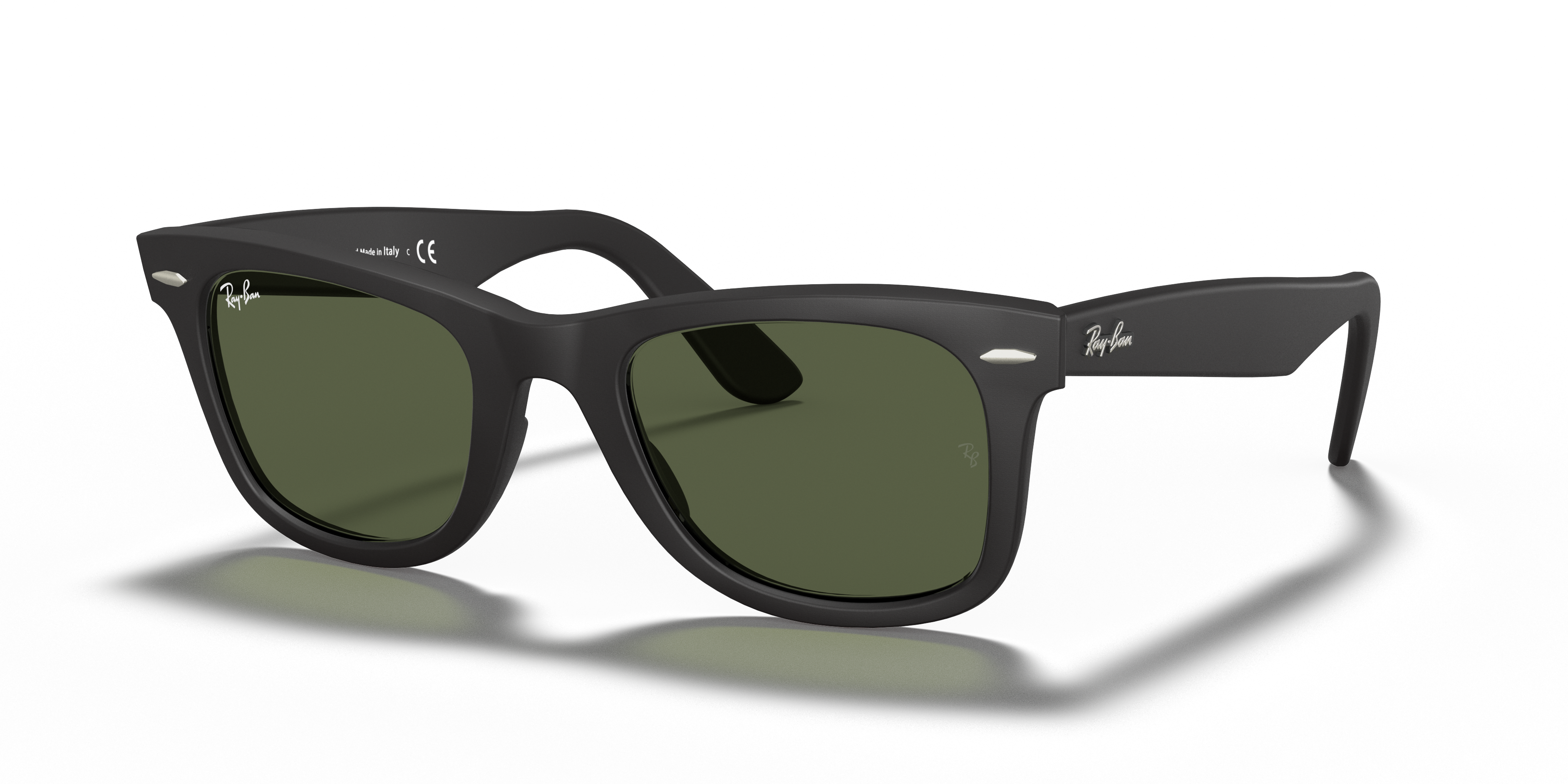ORIGINAL WAYFARER CLASSIC Sunglasses in Black and G-15 Green