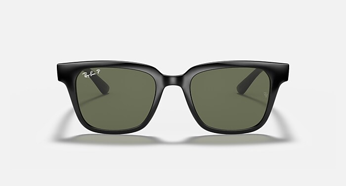 RB4323 Sunglasses in Black and G-15 Green Polarized - RB4323F