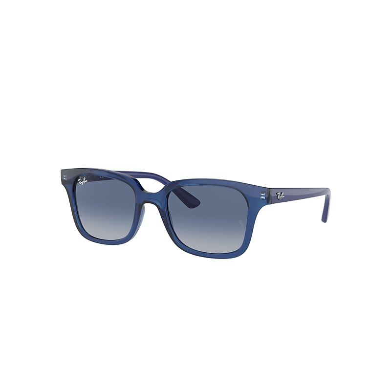Ray-Ban Rb9071s Kids Gafas De Sol Azul Montura Azul Lentes 48-18