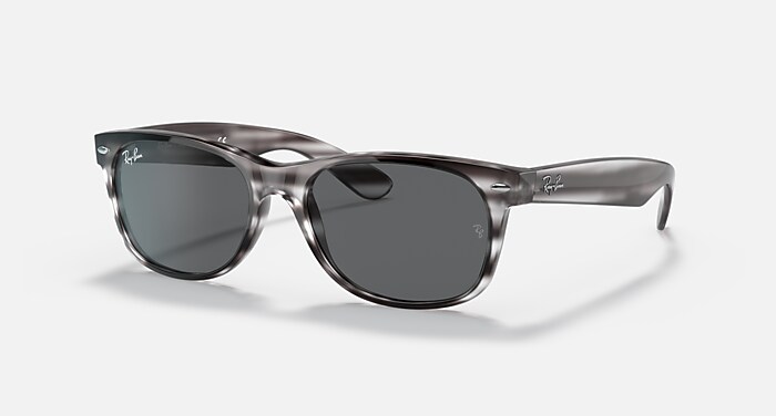 NEW WAYFARER COLOR MIX Sunglasses in Striped Grey and Dark Grey