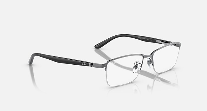 レイバン公式ストア】 Ray-Ban® RB6501 OPTICS メガネ | ガンメタル