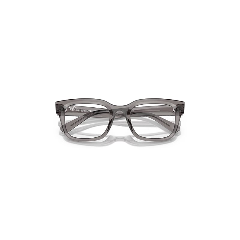 Ray-Ban Chad Optics Bio-based Eyeglasses Transparent Grey Frame Clear Lenses Polarized 54-22