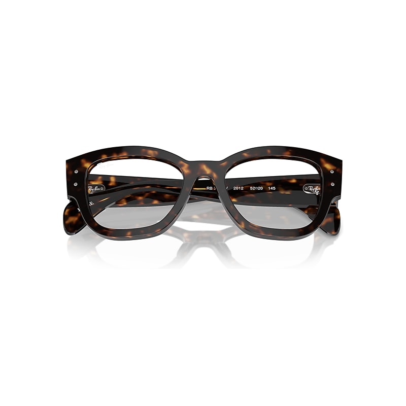 Ray-Ban Jorge Optics Optical Havana Frame Clear Lenses Polarized 52-20
