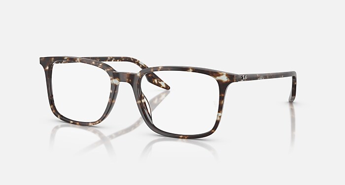 RB5421 OPTICS Eyeglasses with Havana Yellow Turtle and Clear (55