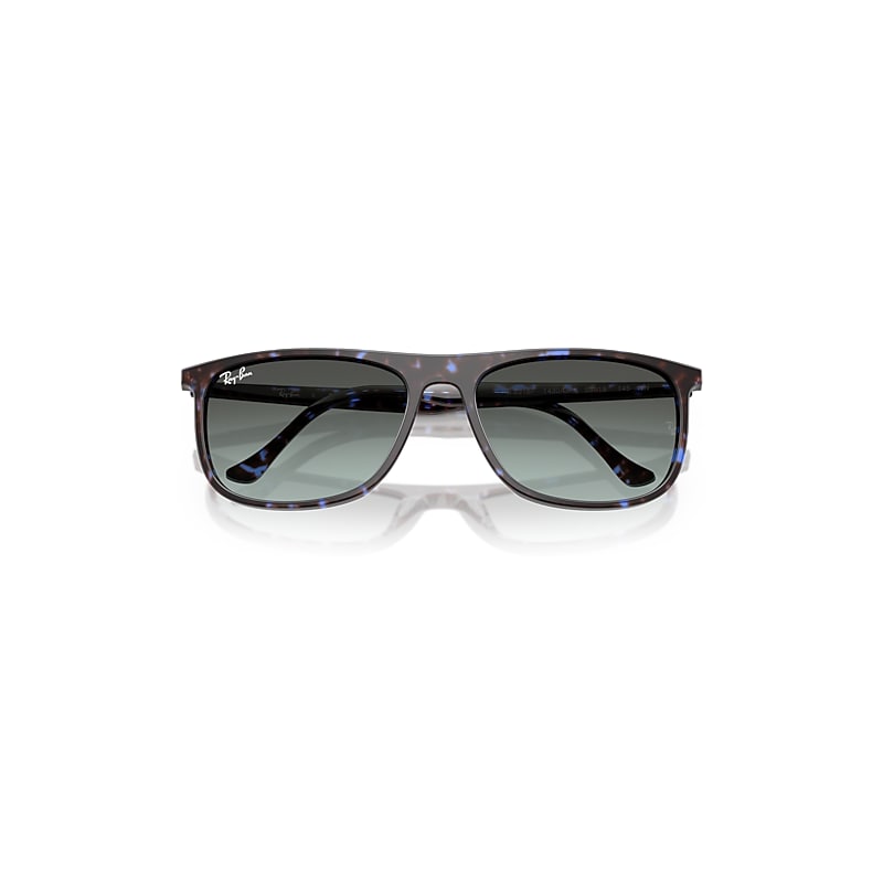 RB2216 Sunglasses in Havana Blue Turtle and Blue Vintage Gradient
