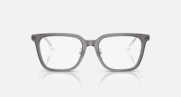 RB5442D OPTICS Eyeglasses with Transparent Grey and Clear (52-18
