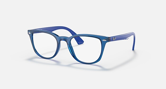 RB1601 OPTICS KIDS Polarized Eyeglasses with Transparent Blue and
