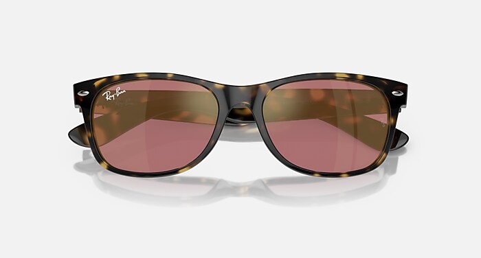 NEW WAYFARER CLASSIC Sunglasses in Havana and Violet/Gold - RB2132