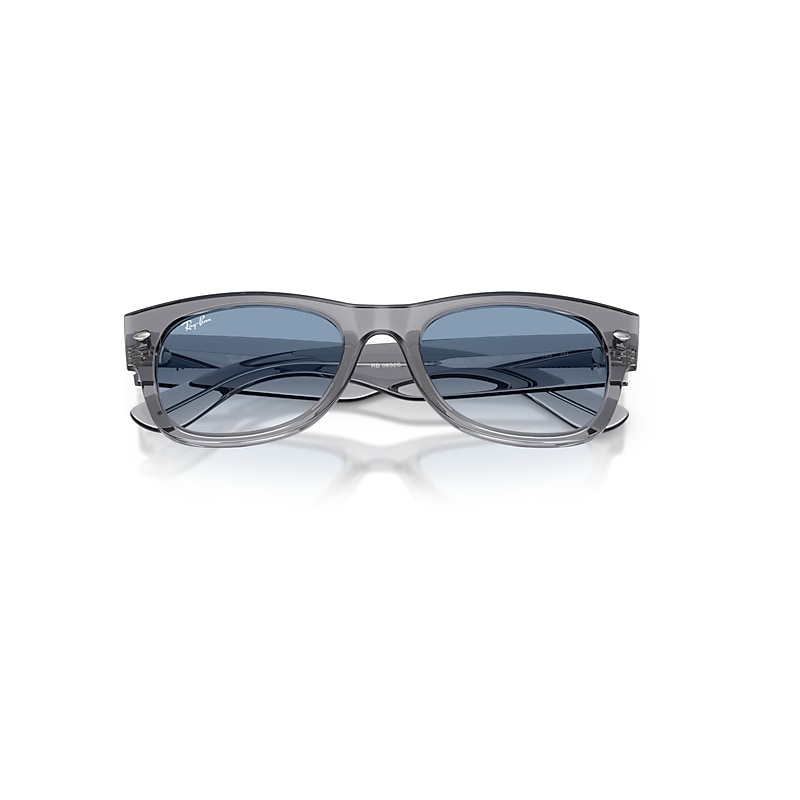Ray-Ban RB0832S Mega Wayfarer II 68463F Men's Sunglasses Grey Size 52