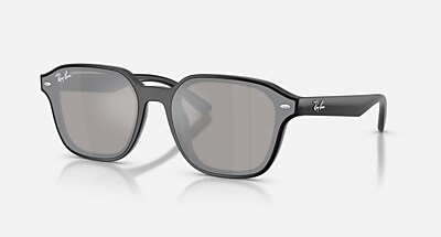 RB4458D Sunglasses in Black and Dark Green Polarized - RB4458D
