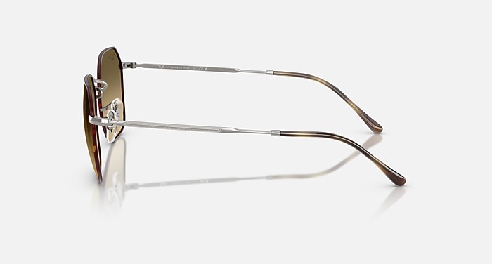 JIM Sunglasses in Havana On Gunmetal and Brown Vintage Gradient
