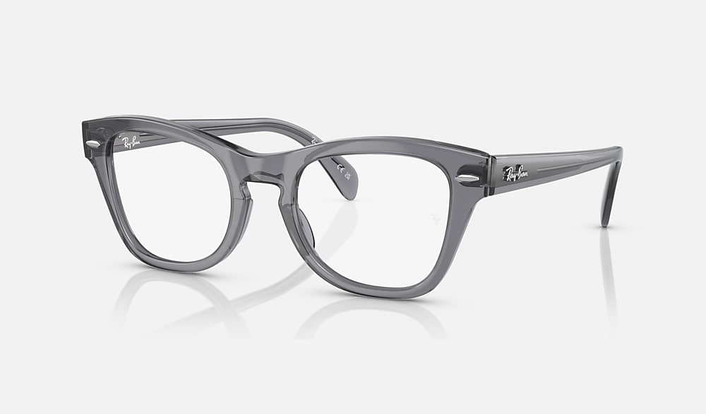 眼鏡 Ray-Ban IRIS RB0707 OPTICS Eyeglasses with Transparent Grey and Clear (48-21