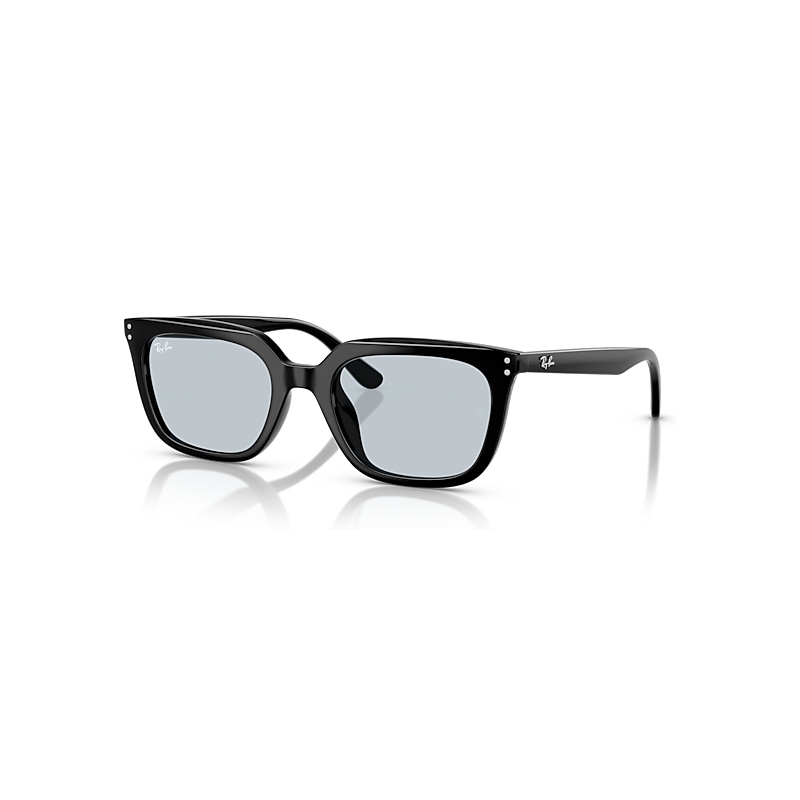 Ray - Ban Unisex Black/Blue Rb4439d 901/72 Sunglasses Acetate Squared Normal - Image 4