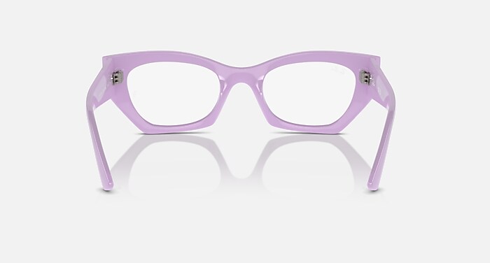 ZENA OPTICS BIO-BASED Eyeglasses with Lilac and Clear (49-22