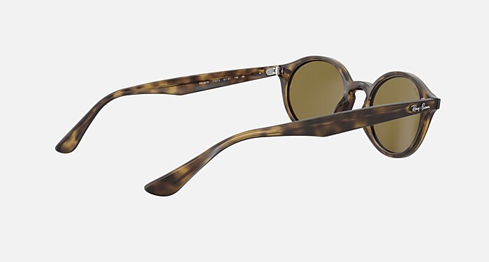 Ray-Ban Light Havana and Dark Brown Sunglasses (ORB4315) Ray-Ban Wayfarer Ease Sunglasses - Polished Light Havana - G  main image 4
