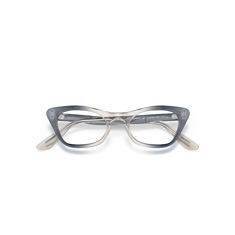 Ray-Ban Miss Burbank Optics Kids Optical Blue Frame Clear Lenses Polarized 41-18