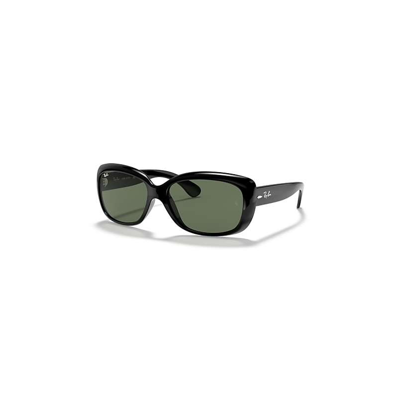 Ray-Ban Sunglasses Women's Jackie Ohh - Black Frame Green Lenses 58-17, RB4101