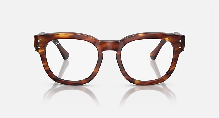 MEGA HAWKEYE OPTICS Eyeglasses with Striped Havana Frame - RB0298V