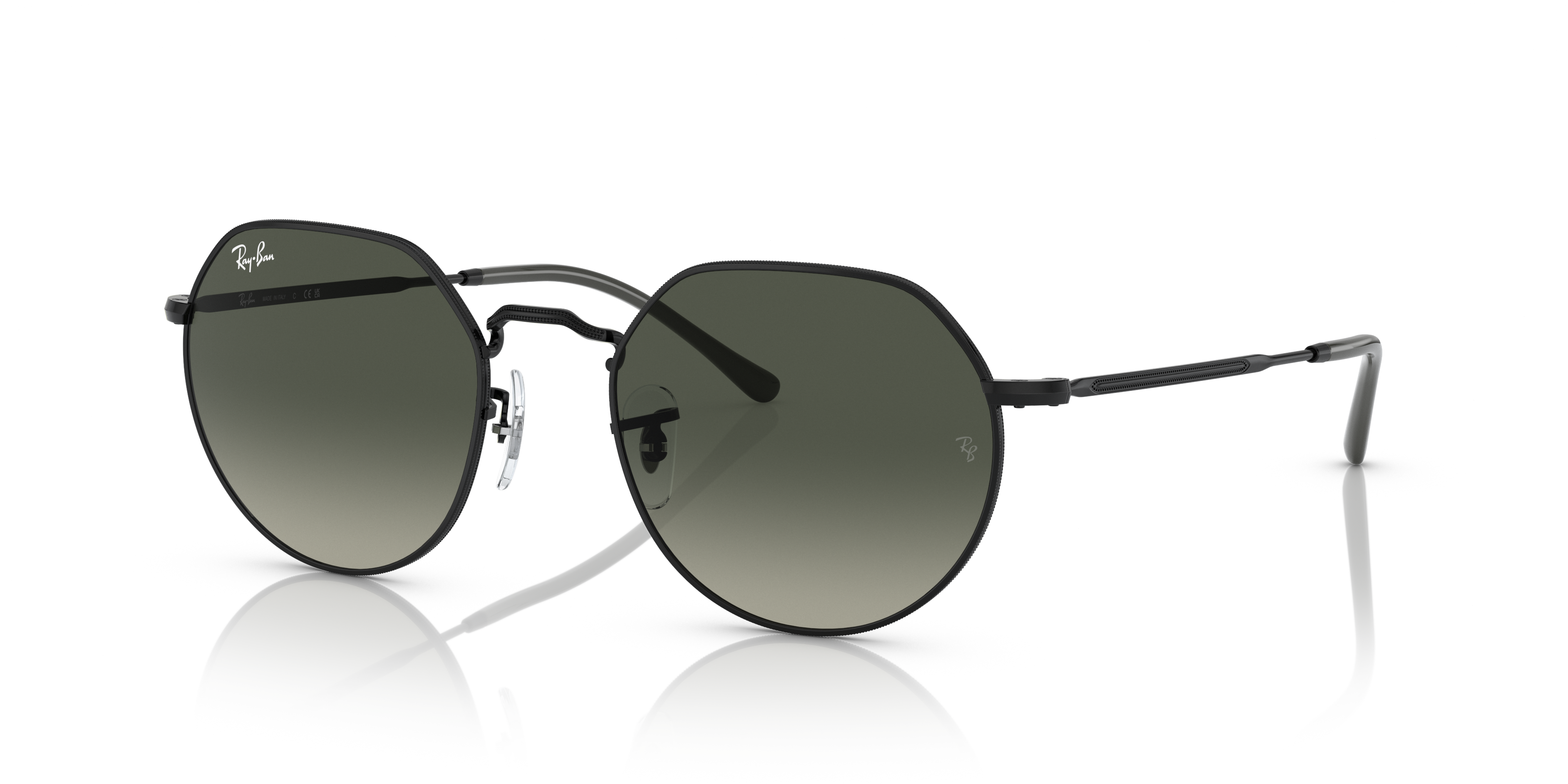 JACK Sunglasses in Black and Grey - RB3565 | Ray-Ban® US