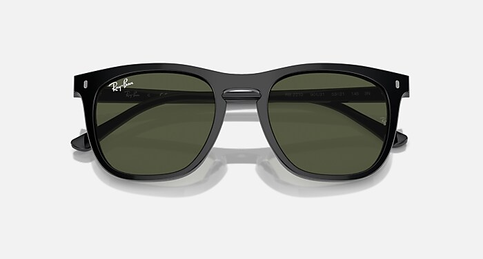 RB2210 Sunglasses in Black and Green (53-21) - RB2210 | Ray-Ban® ROW