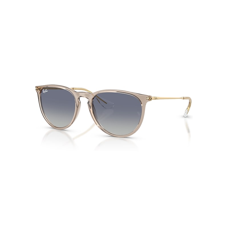 Ray - Ban Grey Woman Rb4171 Erika 67444L Sunglasses Nylon Brown Pantos Normal Nuanced - Image 2