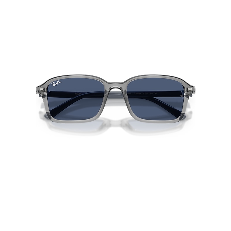Ray-Ban Rb9131s Kids Sunglasses Gray Frame Blue Lenses 50-17