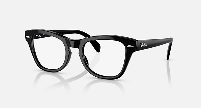 RB0707 OPTICS Eyeglasses with Black and Clear (50-21) - RB0707V