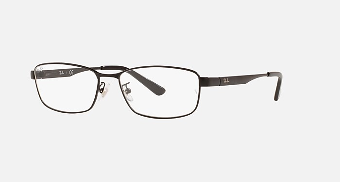 RB6452 OPTICS メガネ ブラック と クリア (56-16) - RB6452D