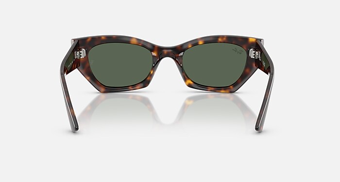 ZENA BIO-BASED Sunglasses in Havana and Dark Green (52-22