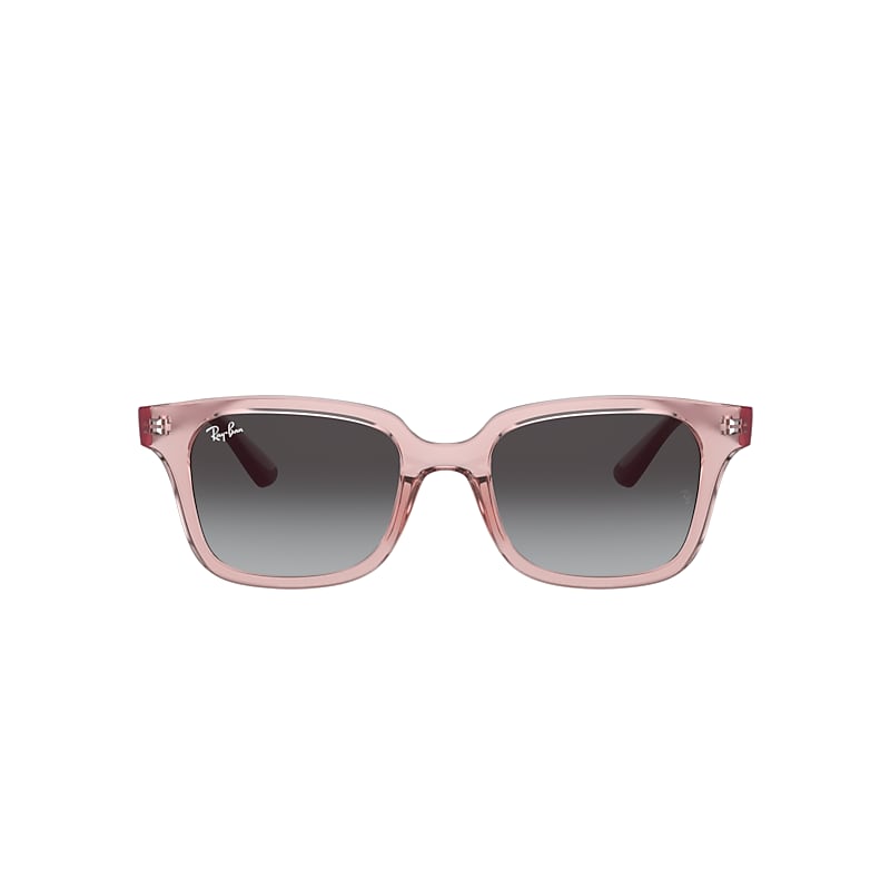 Ray-Ban Jr. RJ9071S Gradient Sunglasses for Kids - Transparent Pink/Gray Gradient