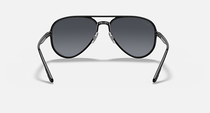 RB4320 POLARIZED+ LENSES Polarized Sunglasses in Black and Blue
