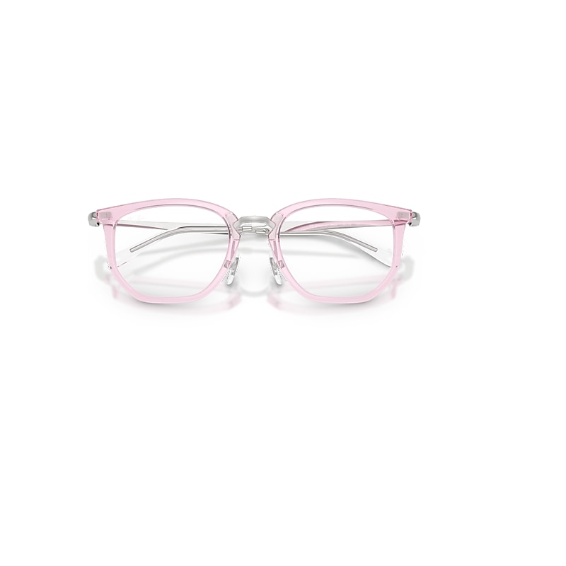 Ray-Ban Rb9085v Optics Kids Optical Silver Frame Clear Lenses Polarized 46-18