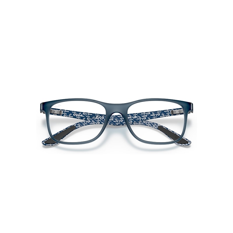 Ray-Ban Rb8903 Optics Optical Black Frame Clear Lenses Polarized 53-18