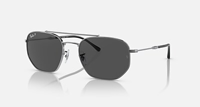 RB3707 POLARIZED+ LENSES Polarized Sunglasses in Gunmetal and Grey