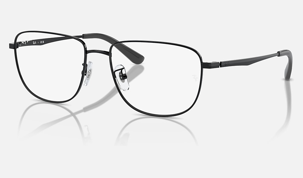 RB6523D OPTICS メガネ ブラック と クリア (56-17) - RB6523D