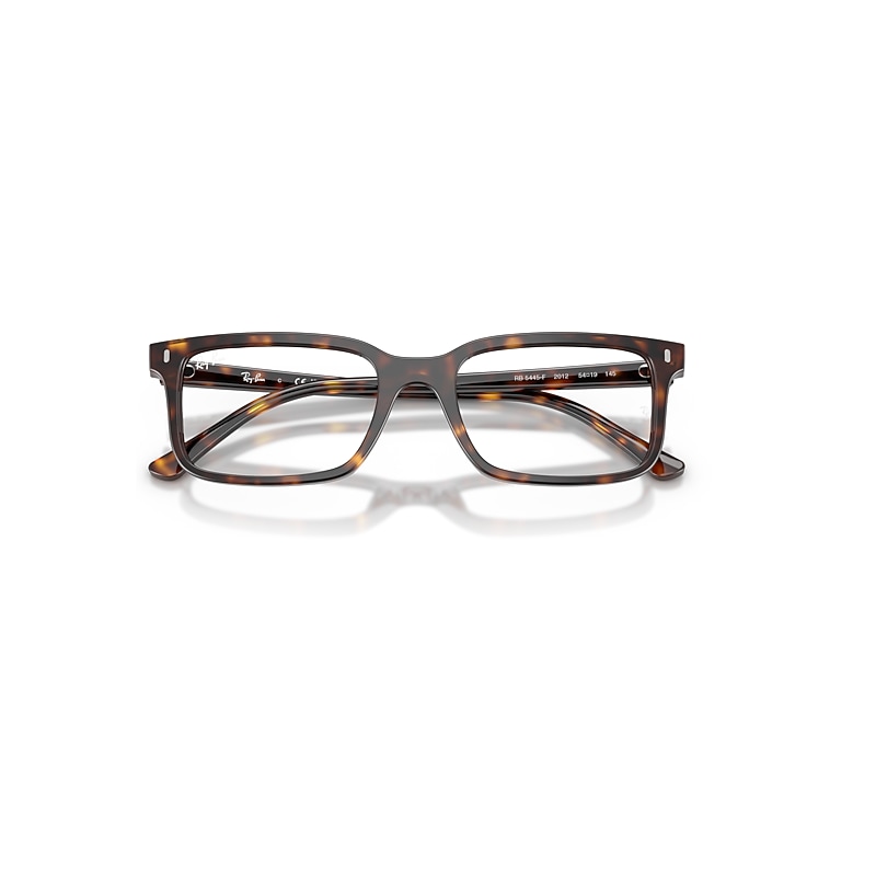 Ray-Ban Rb5445 Optics Optical Havana Frame Clear Lenses Polarized 54-19