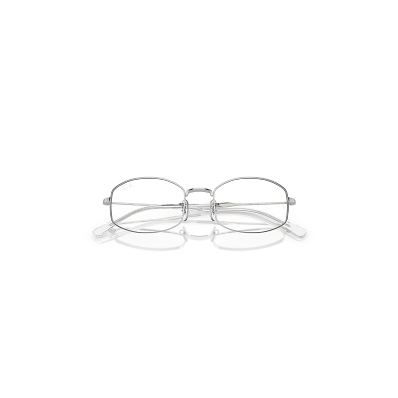 Ray-Ban  Eyeglasses Silver Frame  Lenses Polarized 52-20