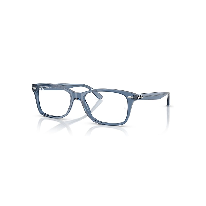 Ray-Ban  Optics Azul Oscuro Transparente Montura Transparente Lentes Polarizado 55-17, RB5428