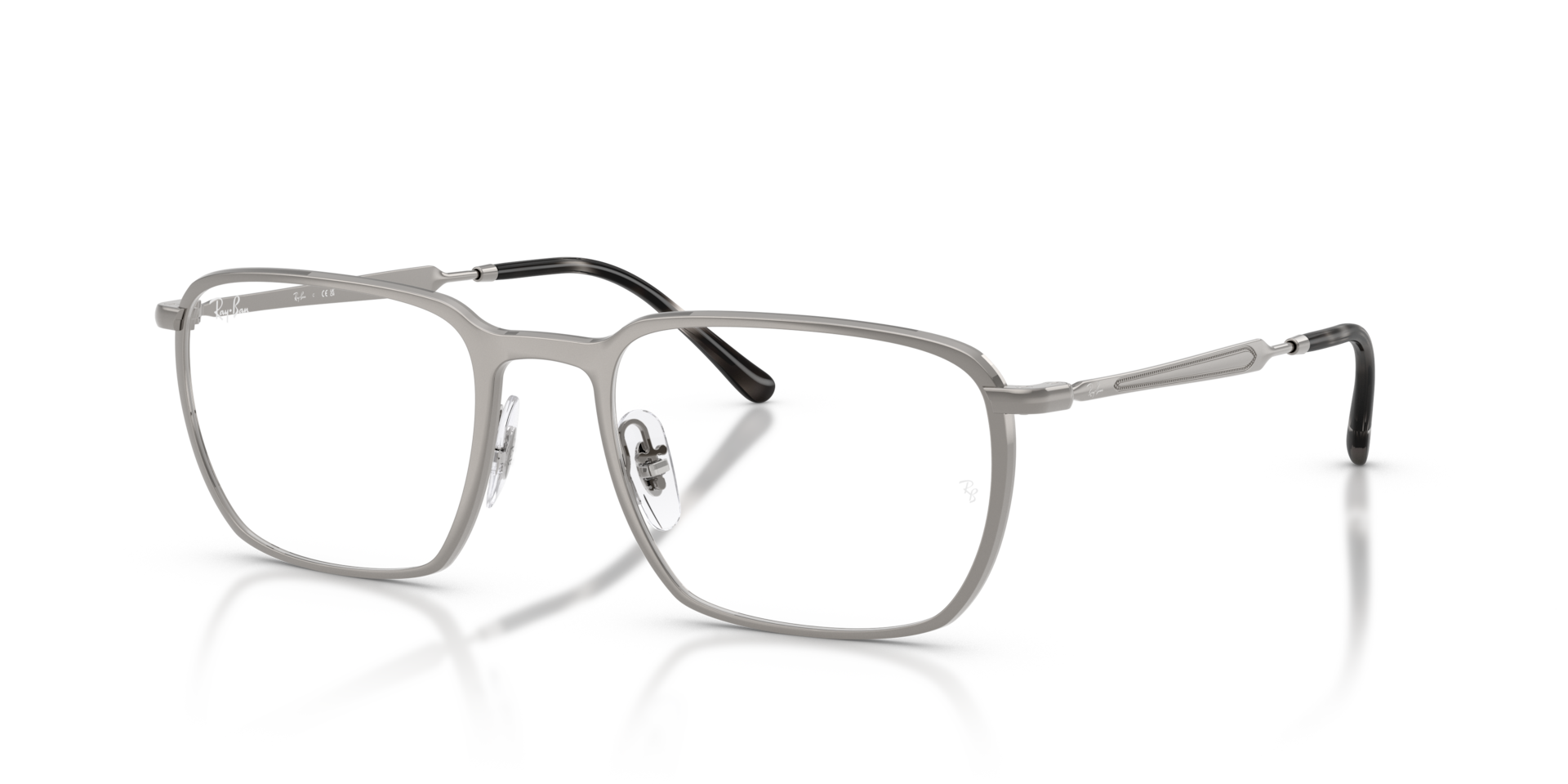 RB6549 OPTICS Eyeglasses with Gunmetal and Clear (53-20) - RB6549