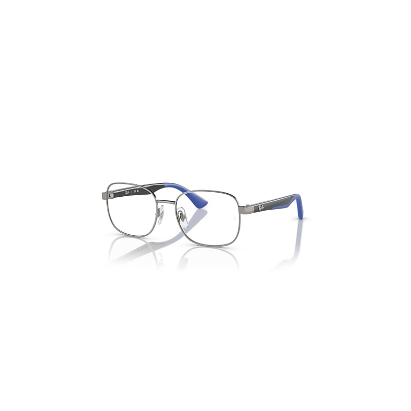 Ray-Ban Eyeglasses Kids  Optics Kids - Grey On Blue Frame Demo Lens Lenses Polarized 47-16, RB1059