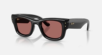 WAYFARER PUFFER サングラス ブラック と ウルトラブラック (50-23