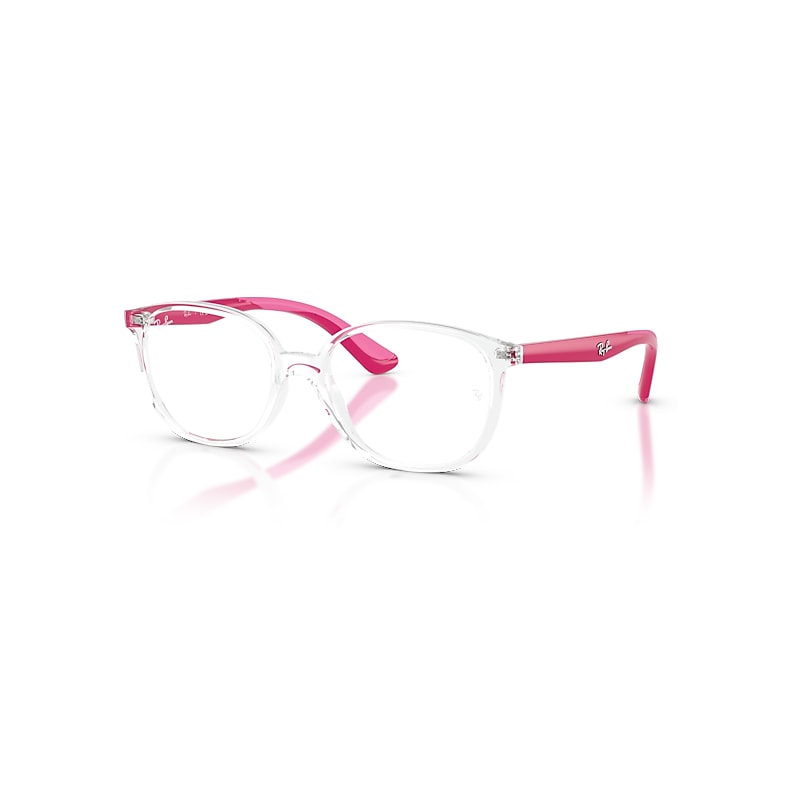 Ray-Ban Eyeglasses Kids  Optics Kids - Blue/Rubber Yellow Frame Clear Lenses Polarized 49-16, RB1598