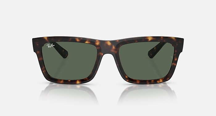 Óculos de Sol WARREN BIO-BASED em Havana e Azul-escuro - RB4396